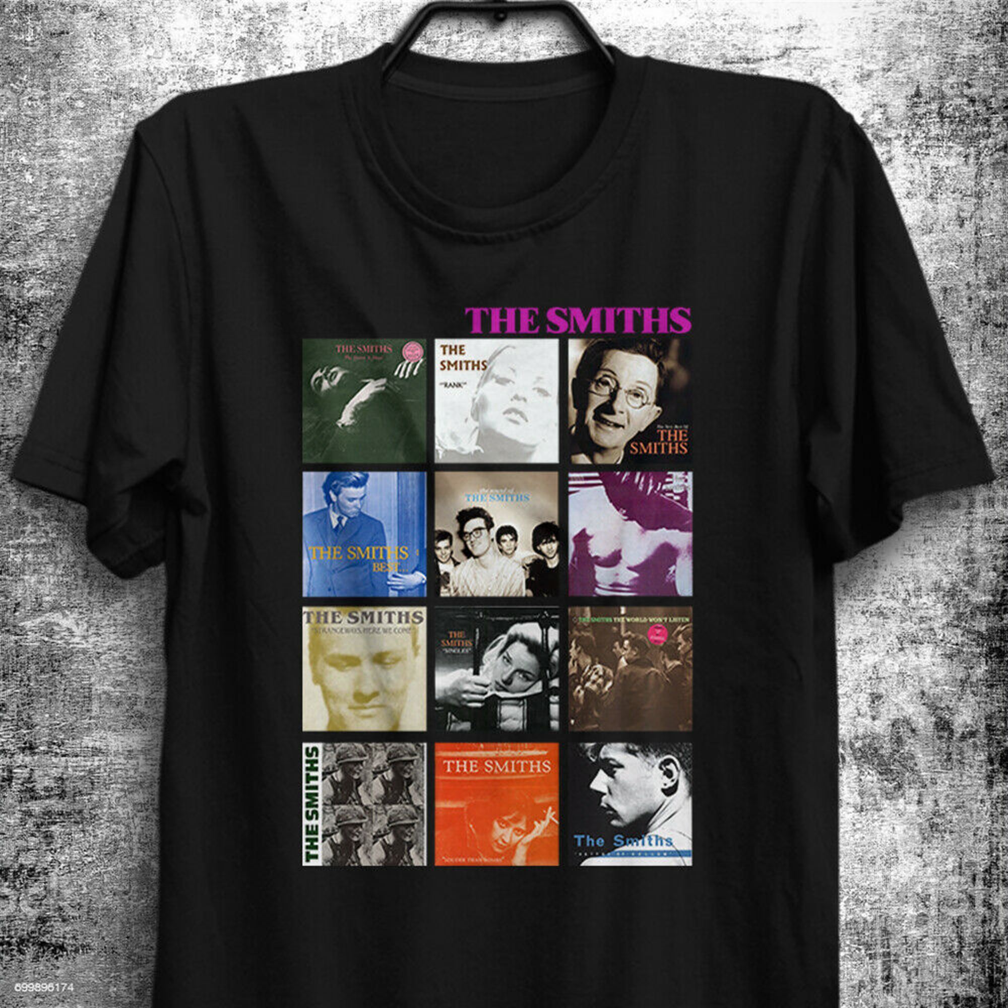 The Best Of The Smiths English Rock Band Morrissey Album Collections T-shirt